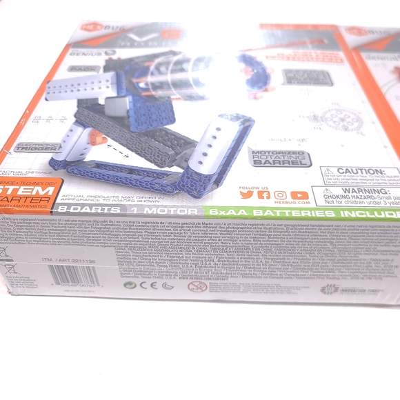 VEX Robotics HexBUG 3 Pack Dart Shooter Launchers STEM Construction Kit Bundle - Picture 3 of 10